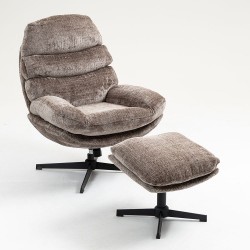 Fotelis MERCURY su pakoju (Cremona-24)